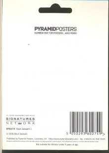 Black Sabbath 38mm Badge Pack